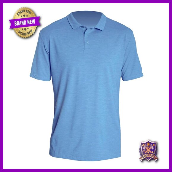 Performance Polo Shirt with UPF30+ Sun Protection and Cooling Technology